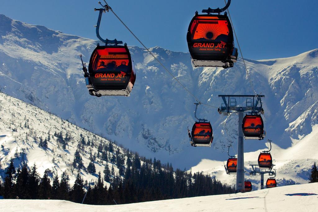 Chata Ski Chopok Demänovská Dolina Dış mekan fotoğraf